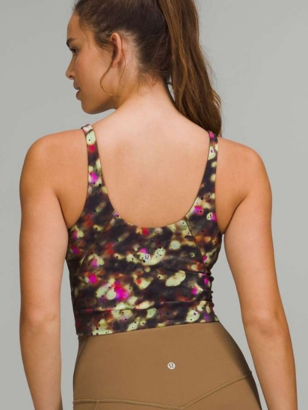 Lululemon Align Tank TopSoft Focus Splatter Green Multi, Size 6 - Picture 2 of 7